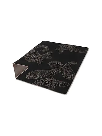 JOOP | Wohndecke - Plaid 150x200cm JOOP! PAISLEY Stripes Schwarz | 